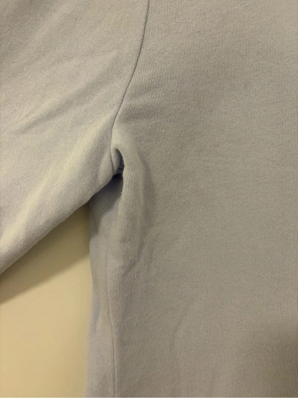 J. Crew Light Blue Cowl Neck Lightweight Sweatshirt